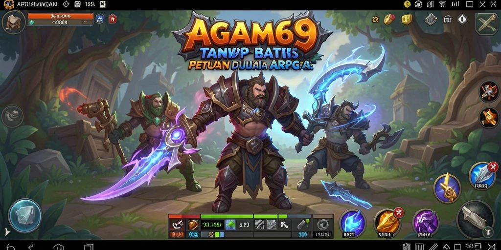 Screenshot gameplay AGAM69 menampilkan aksi seru dalam dunia ARPG.