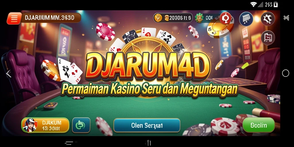Tampilan gameplay DJARUM4D yang seru dan menarik.
