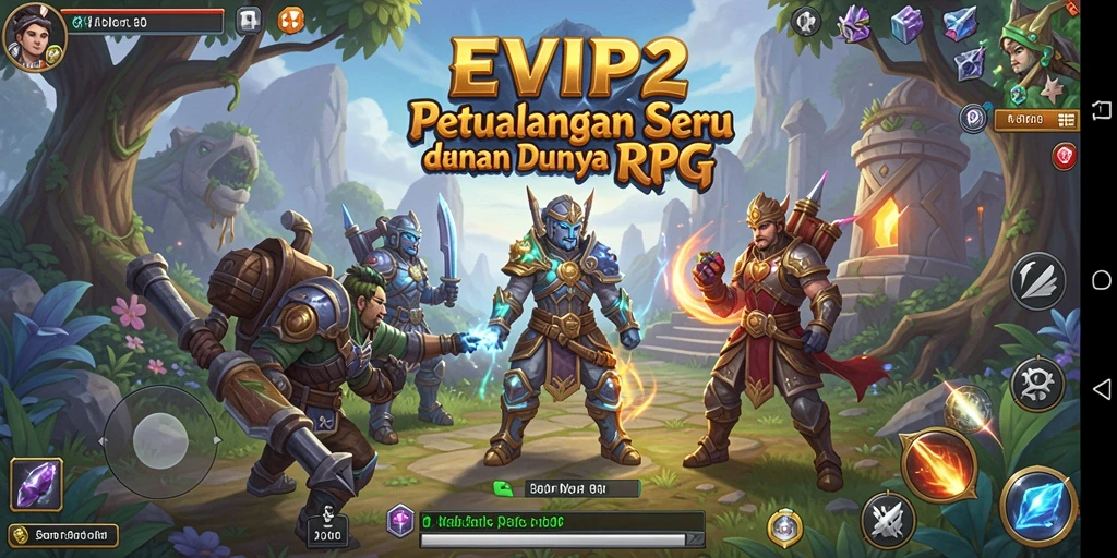 Gameplay RPG yang menarik dan menantang di EVIP2.