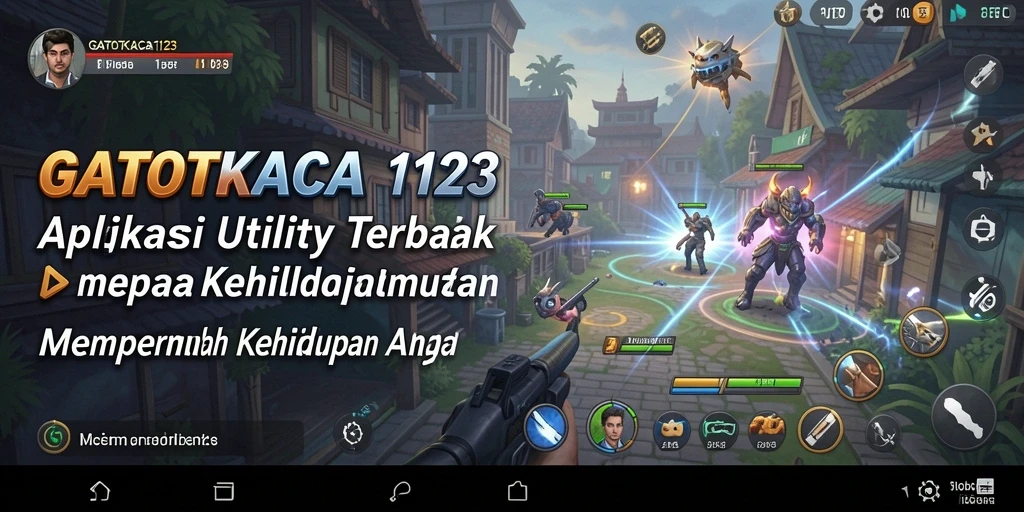 Tampilan antarmuka GATOTKACA123 yang ramah pengguna.