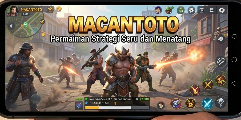 Tampilan gameplay MACANTOTO yang menarik dan penuh strategi.