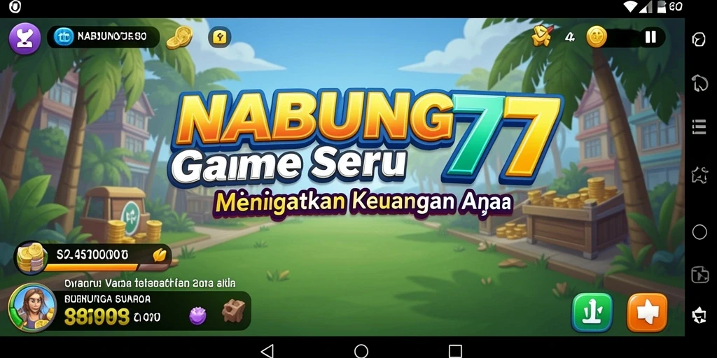 Screenshot gameplay NABUNG77 yang mengasyikkan dan mendidik.