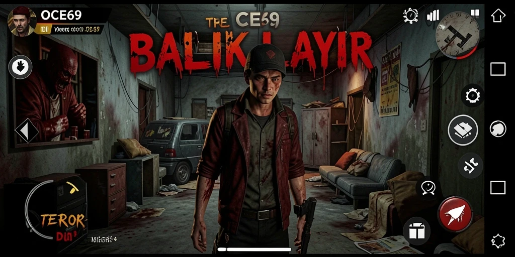 Tampilan gameplay OCE69 yang mencekam dan penuh ketegangan.
