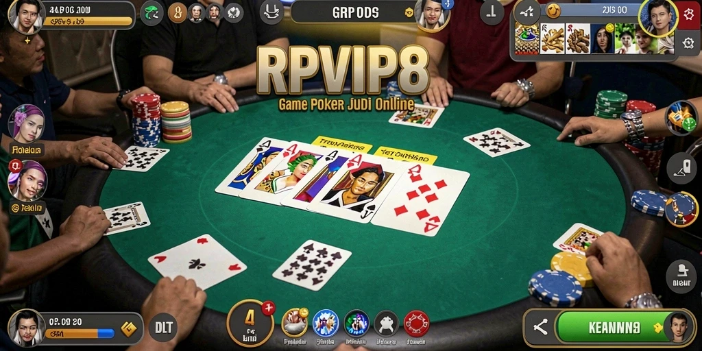 Tampilan gameplay RPVIP8 yang seru dan menantang.