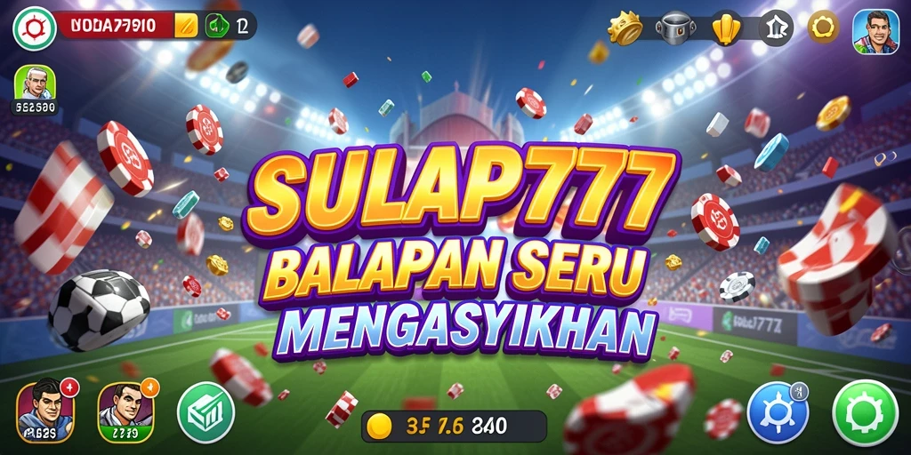 Gameplay <strong>SULAP777</strong> dengan balapan seru di berbagai trek.