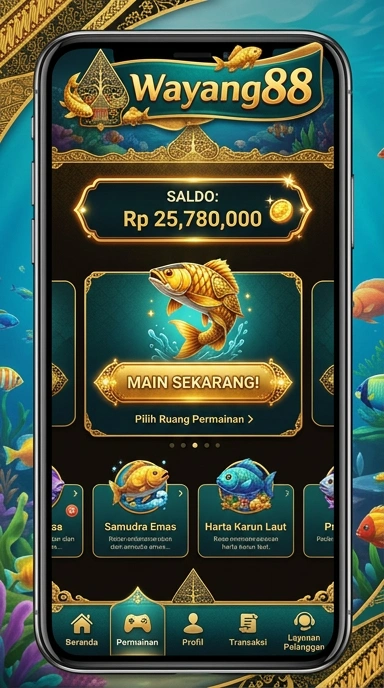 Berbagai kategori aplikasi yang tersedia di wayang88.